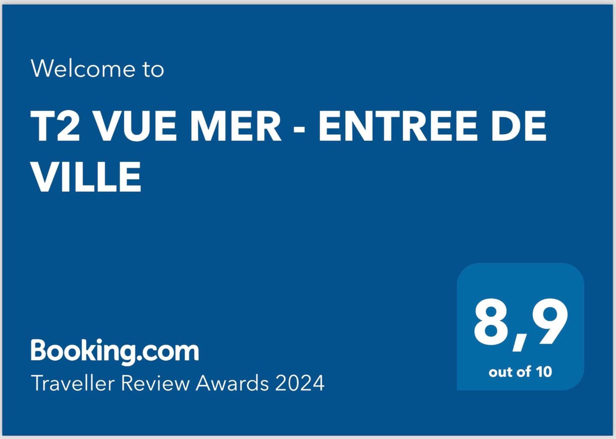 T2 Vue Mer - Entree De Ville Аяччо Экстерьер фото